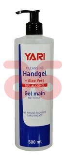 Handgel drukpomp 500ml 70% alcohol