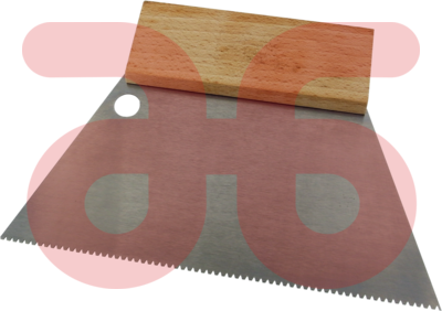 Lijmkam met houten hecht nr.1