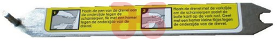 Scharnierpen drevel