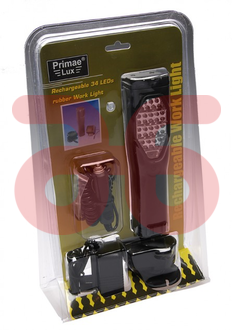 Oplaadbare LED flashlight (rubber)
