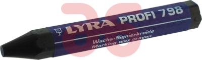 Merkkrijt lyra blauw