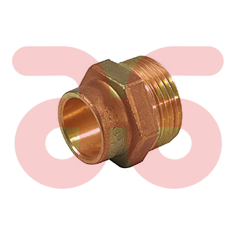 Puntstuk   1x28mm messing