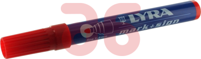 Viltstift n1 rood  1-4mm