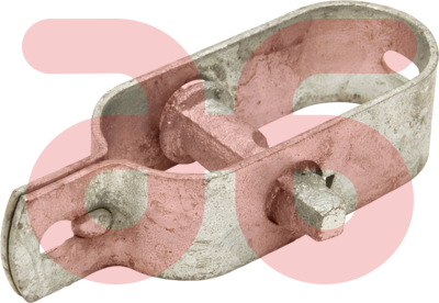Draadspanner gegalv 130x45x6