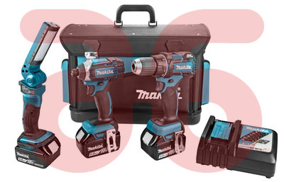Makita accu combiset DLX3026TX1
