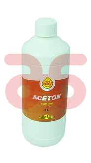 Aceton 1ltr in kunststoffles