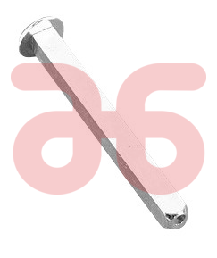 Wisselstift met aanslag 8x86mm