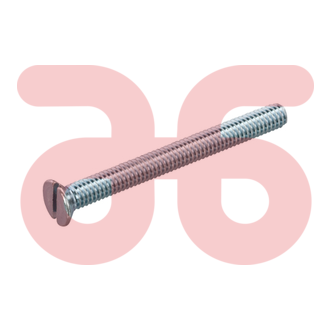 Metaalschroef galv pk m3x70